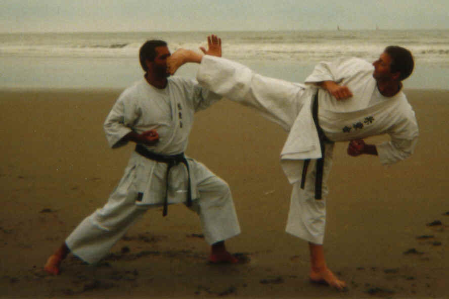 Yoko geri kekomi - Yves Zorza, Jean Van Loon (Mariakerke august 1998)